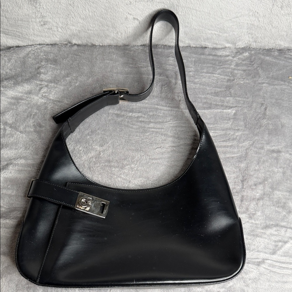 Salvatore Ferragamo Black Crossbody Bag